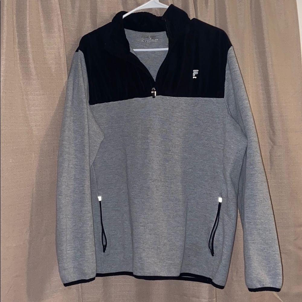 Fila men’s size L quarter zip